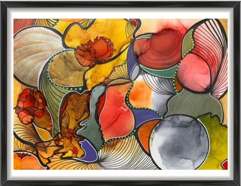 Painting "Autumn Mood" by Manuela Luther