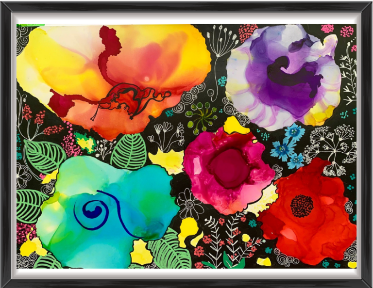 Painting "Fairy Garden" by Manuela Luther